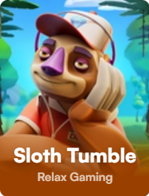 Game icon for Sloth Tumble featuring a smiling sloth